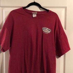Ron Jon Surf Shop T Shirt, XL, Red, NICE